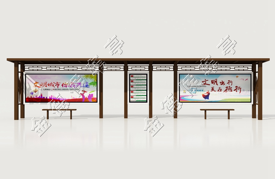 JD-仿古候车亭005