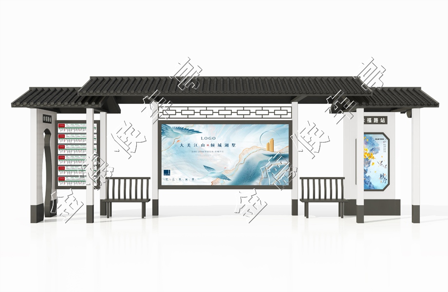 JD-仿古候车亭019