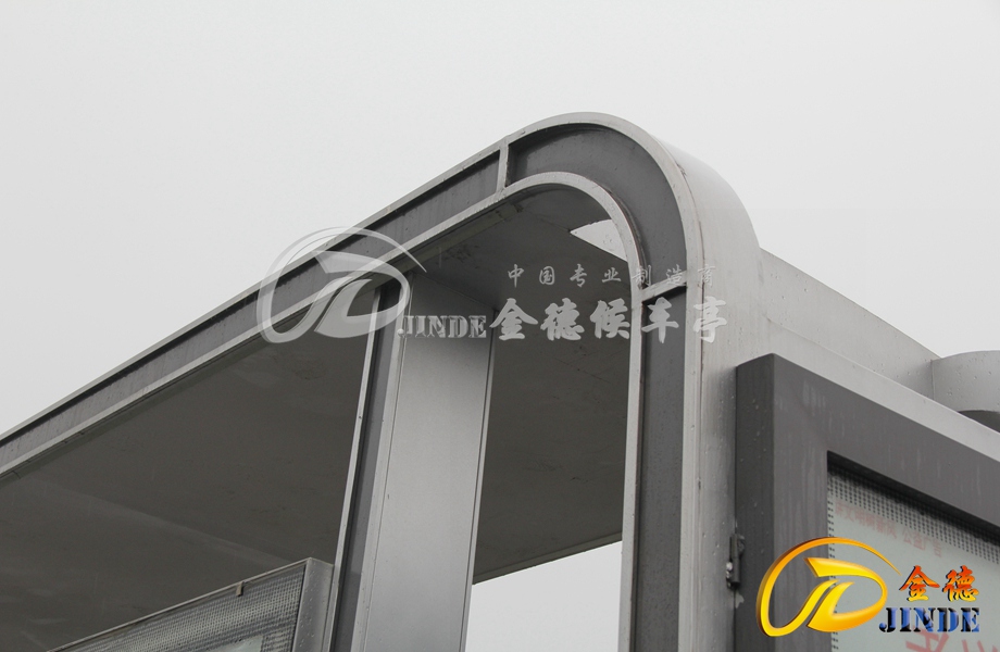 浙江候车亭安装使用实景